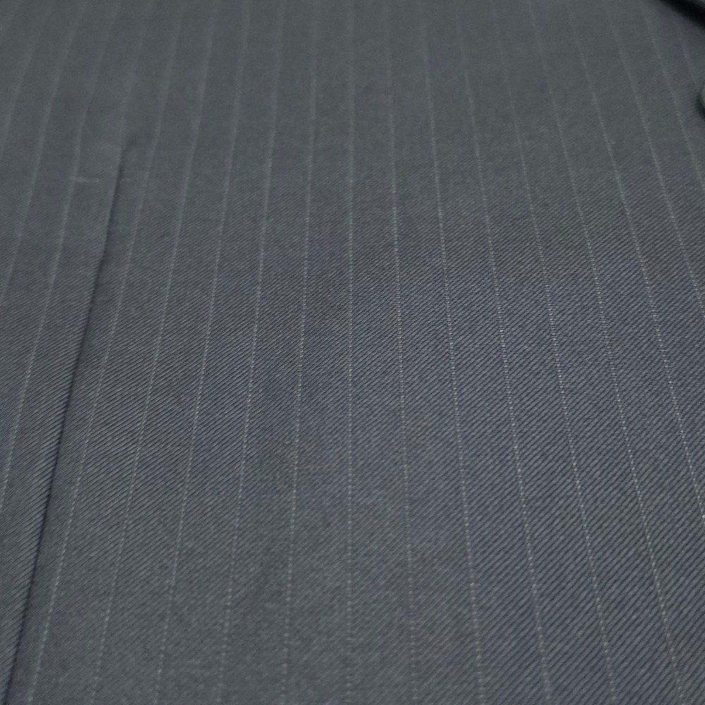 Canali Mens 3 Button Suit Dark Navy Pinstripe Made in Italy Wool  size 44R - Picture 5 of 16